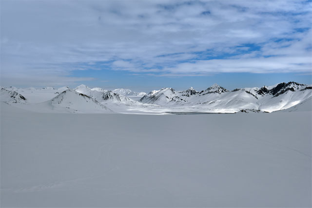 Schwindende Gletscher im Nordpolarmeer