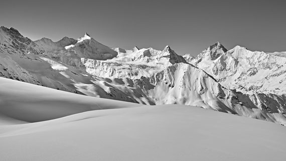 November: Val de Zinal mit Zinalrothorn & Dent Blanche