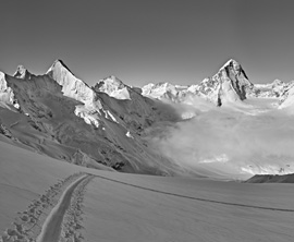 Bergpanoramen Schweiz