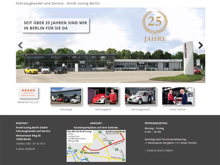 Website Autohandel